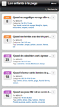 Mobile Screenshot of lesenfantsalapage.com